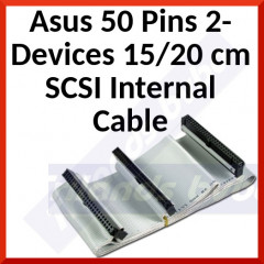Asus 50 Pins 2-Devices 15/20 cm SCSI Internal Cable